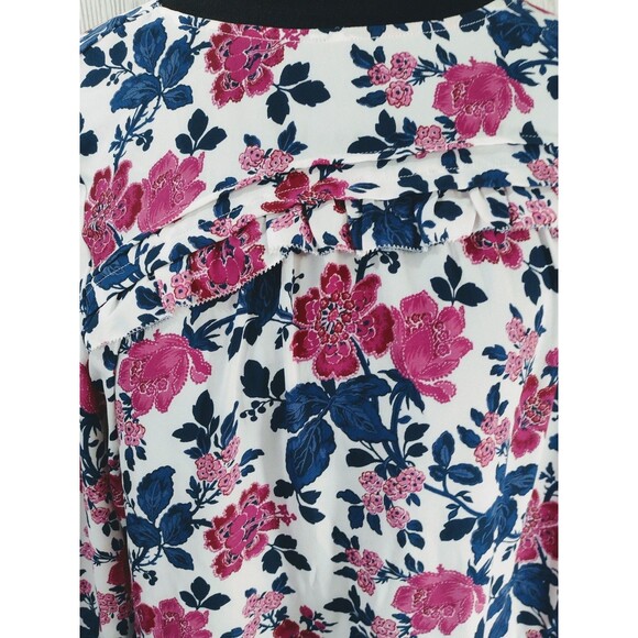 Boho Blouse XL Floral - Picture 3 of 10